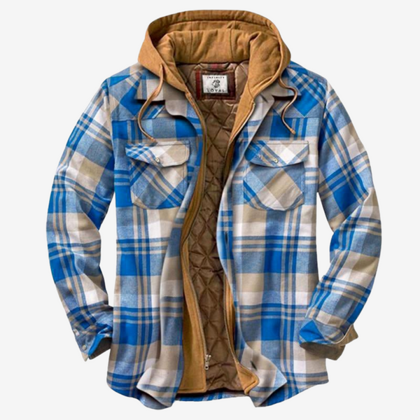 Noah | Men's Elegant Plaid Shacket