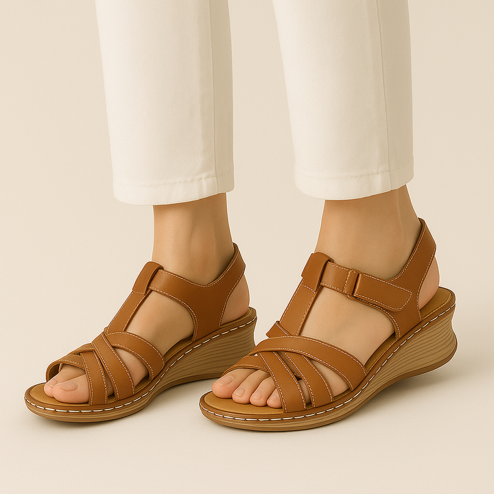 Diana | Chic Wedge Sandals for All-Day Comfort