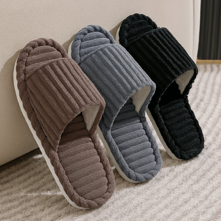 Lily | Open-Toe Unisex Indoor Slippers