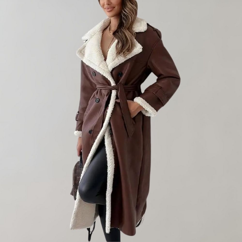 Cleo | Women's Long Wintercoat for Cold Weather