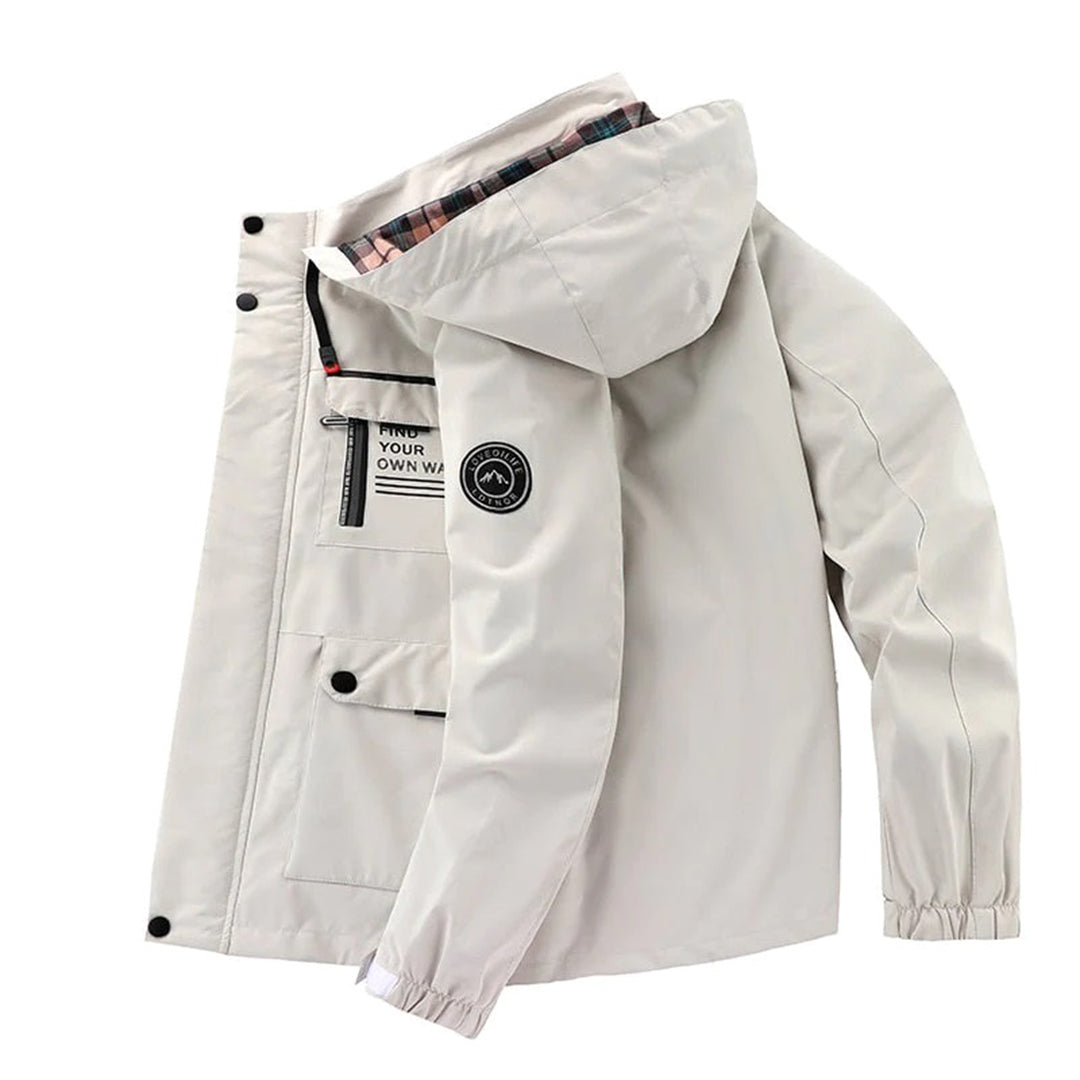 Rory | Men's Waterproof Rain Jacket with Hood