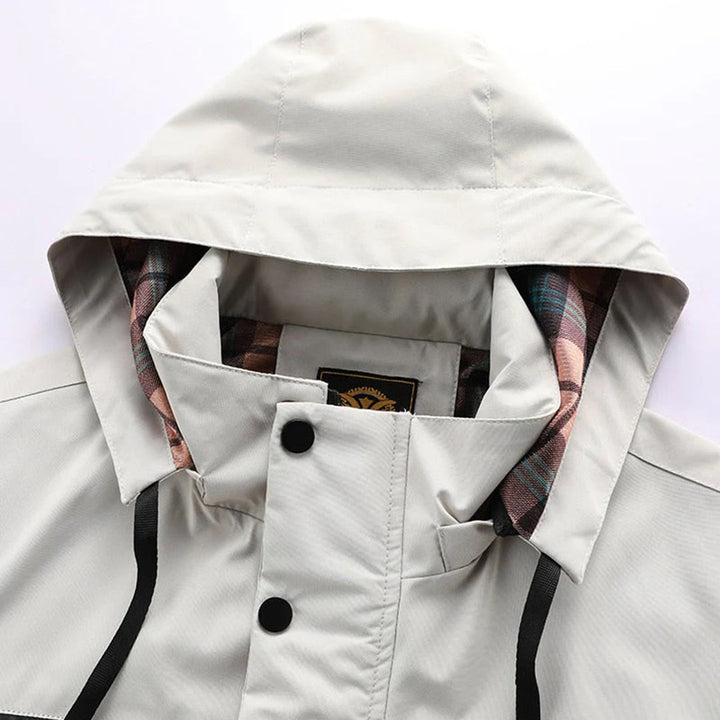 Rory | Men's Waterproof Rain Jacket with Hood
