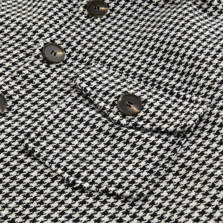 Dean | Men's Vintage Houndstooth Shacket