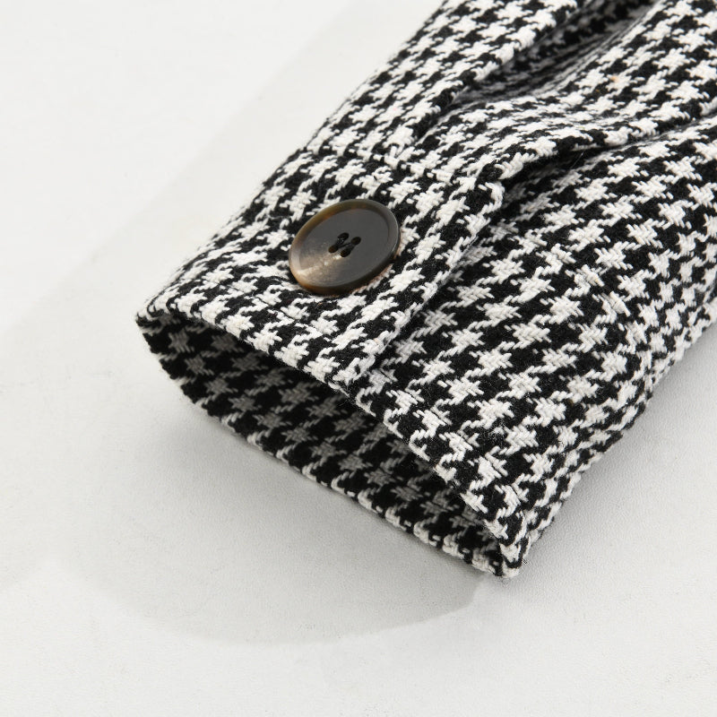 Dean | Men's Vintage Houndstooth Shacket