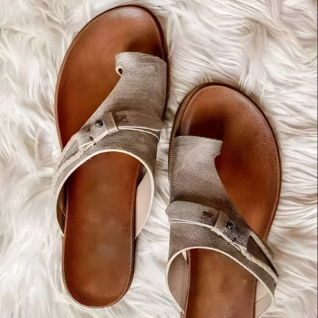 Janine | Chic Adjustable Strap Summer Sandals