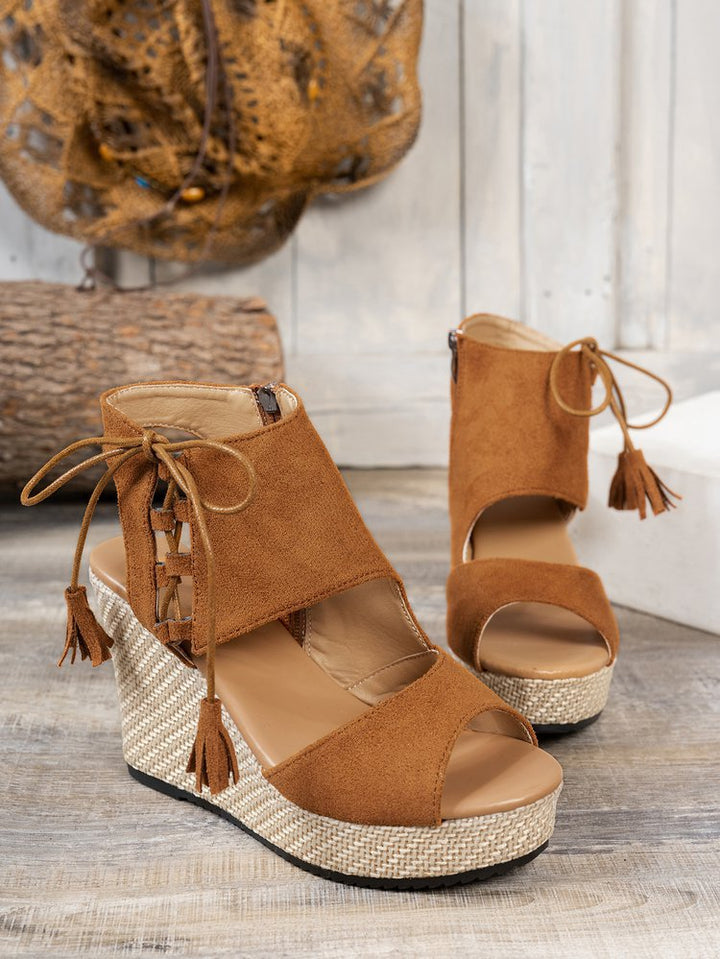 Barbara | Chic Supportive Wedge Sandals for Women