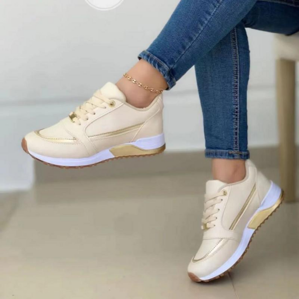 Women's Orthopedic Lace-Up Wedge Shoes