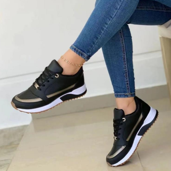 Women's Orthopedic Lace-Up Wedge Shoes