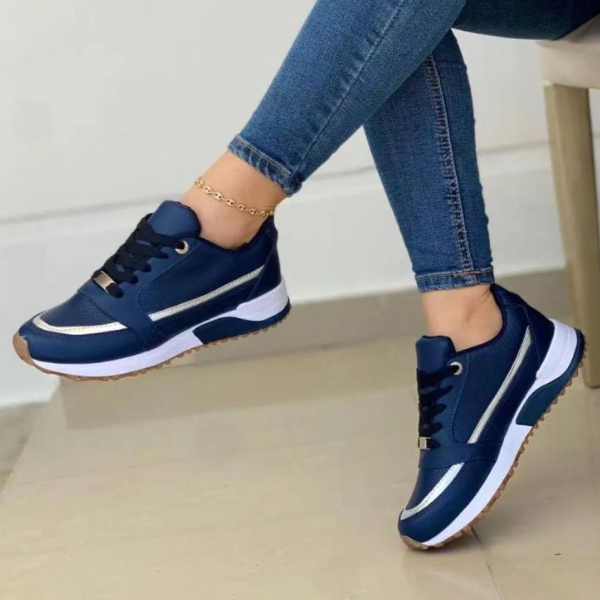 Women's Orthopedic Lace-Up Wedge Shoes