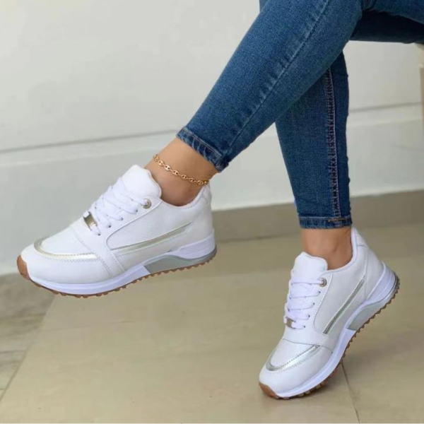 Women's Orthopedic Lace-Up Wedge Shoes
