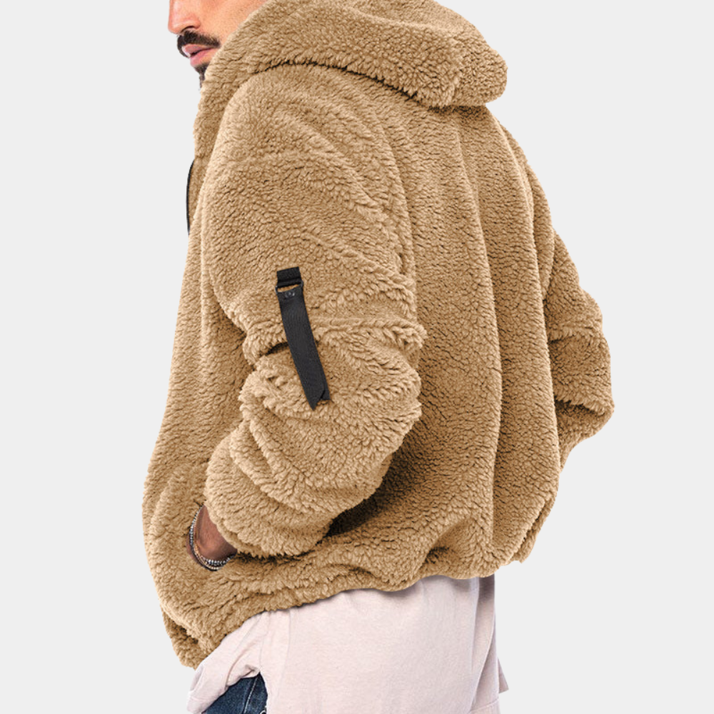 Ezra | Men's Lightweight Hooded Cardigan