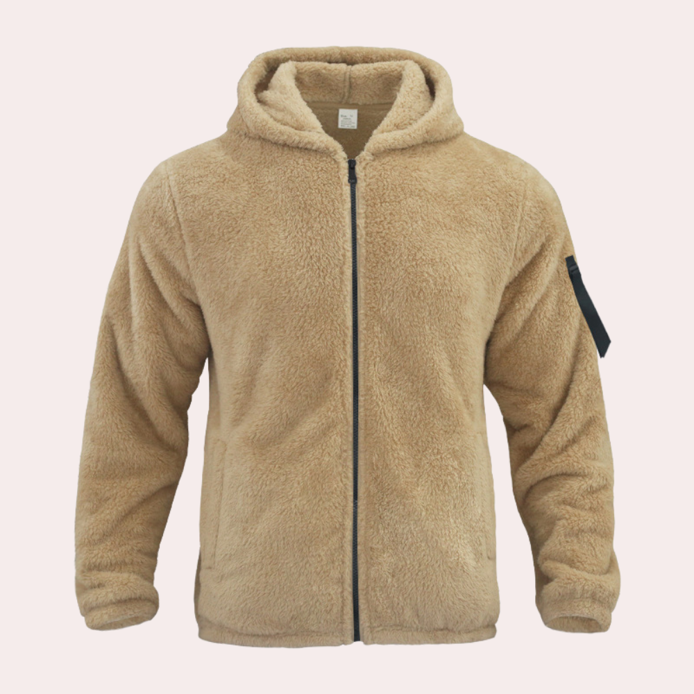Ezra | Men's Lightweight Hooded Cardigan