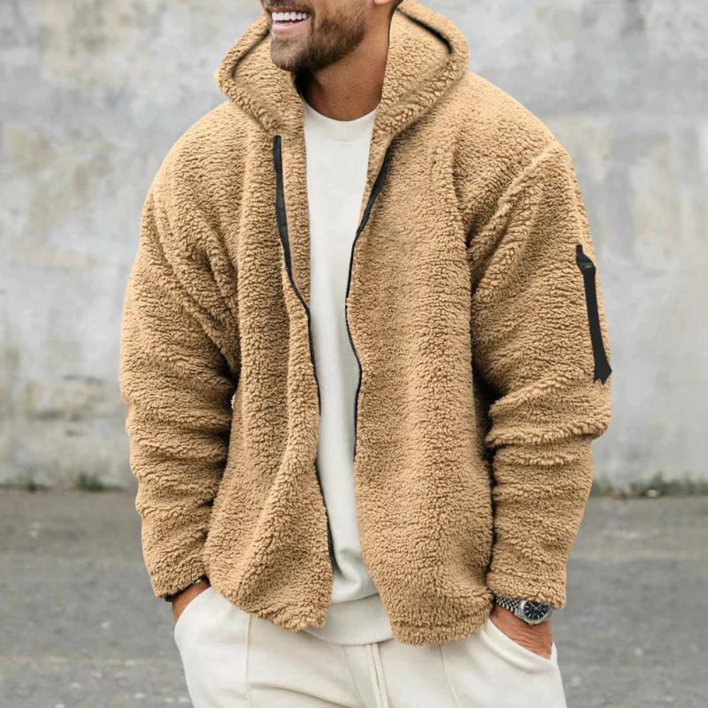 Ezra | Men's Lightweight Hooded Cardigan