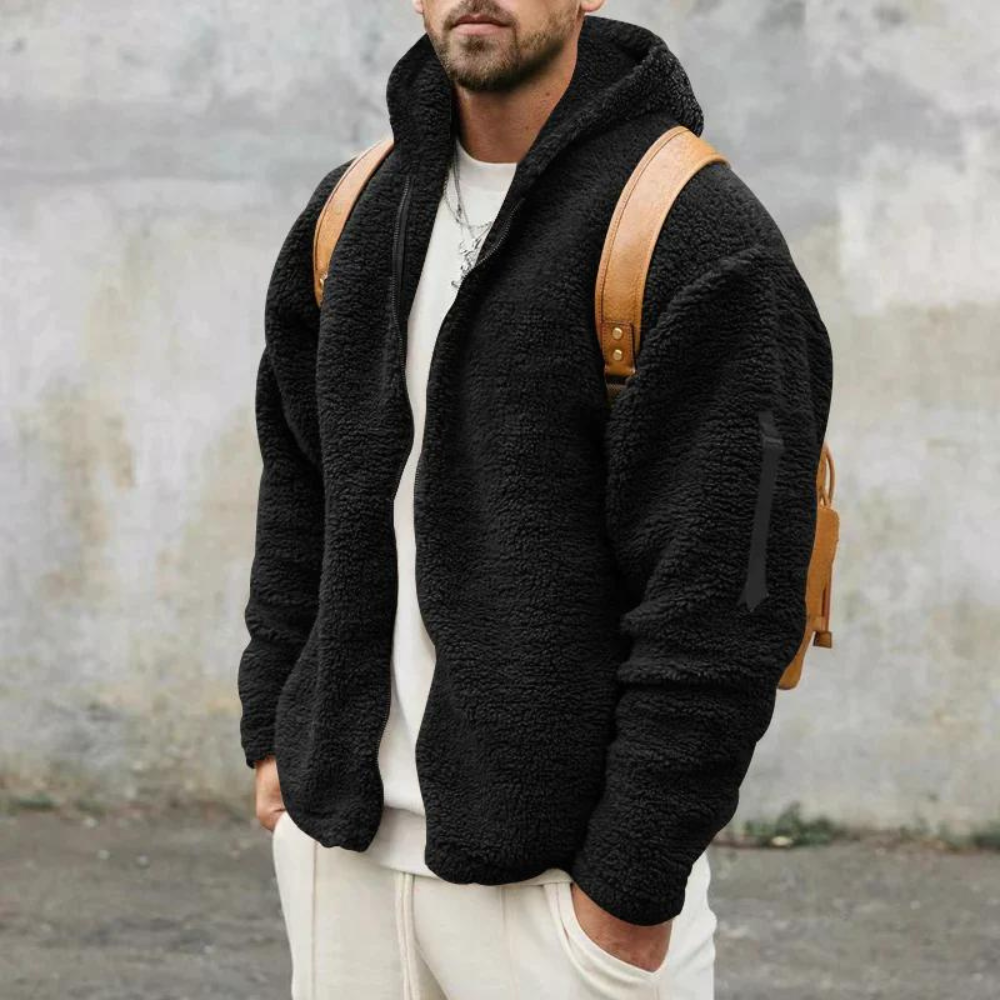 Ezra | Men's Lightweight Hooded Cardigan