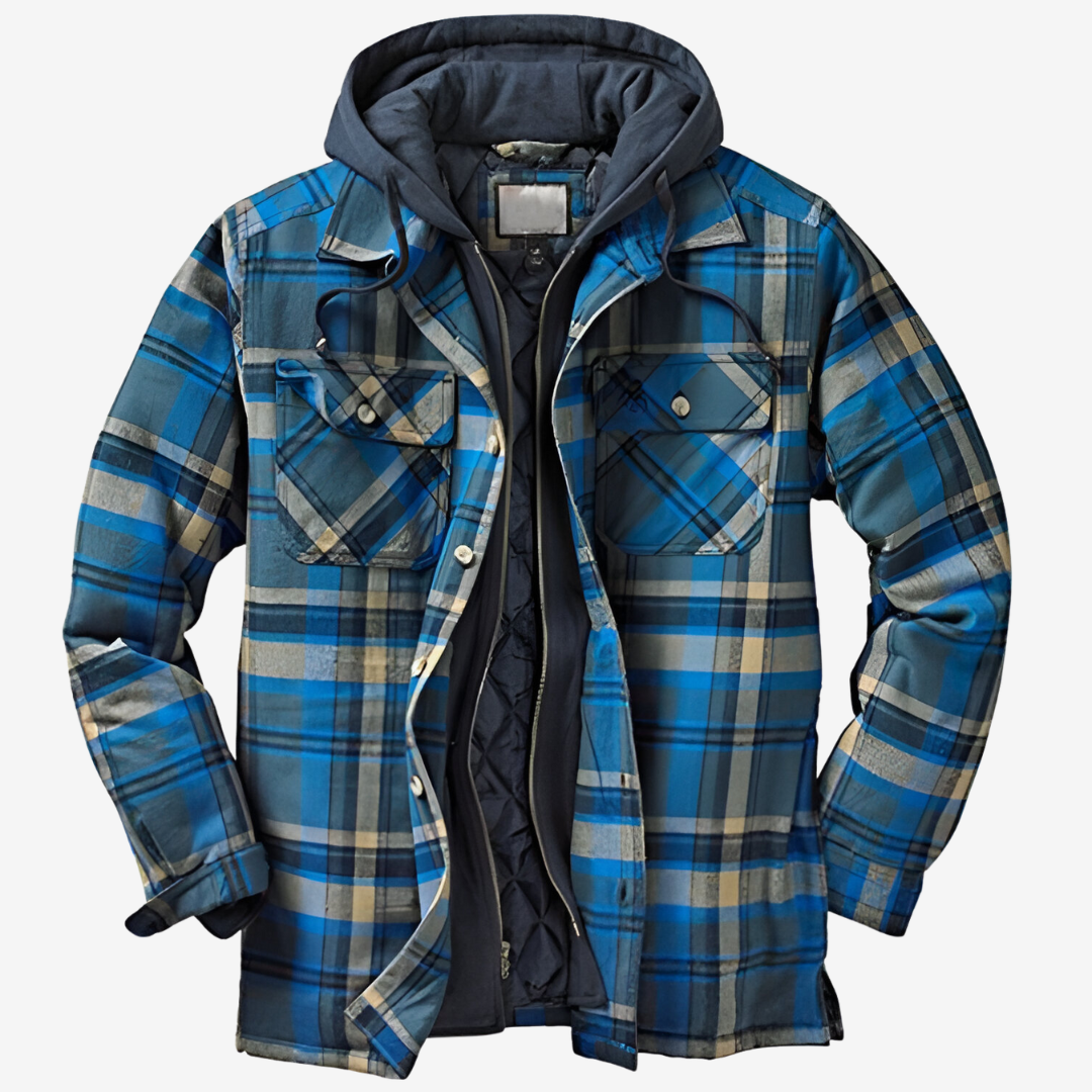 Noah | Men's Elegant Plaid Shacket