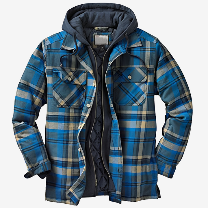 Noah | Men's Elegant Plaid Shacket