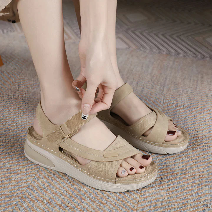 Emma | Chic Open-Toe Sandals for Sunny Days
