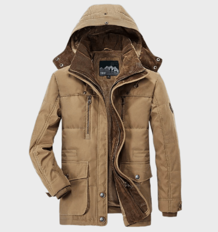 Leo | Waterproof breathable winter jacket for men