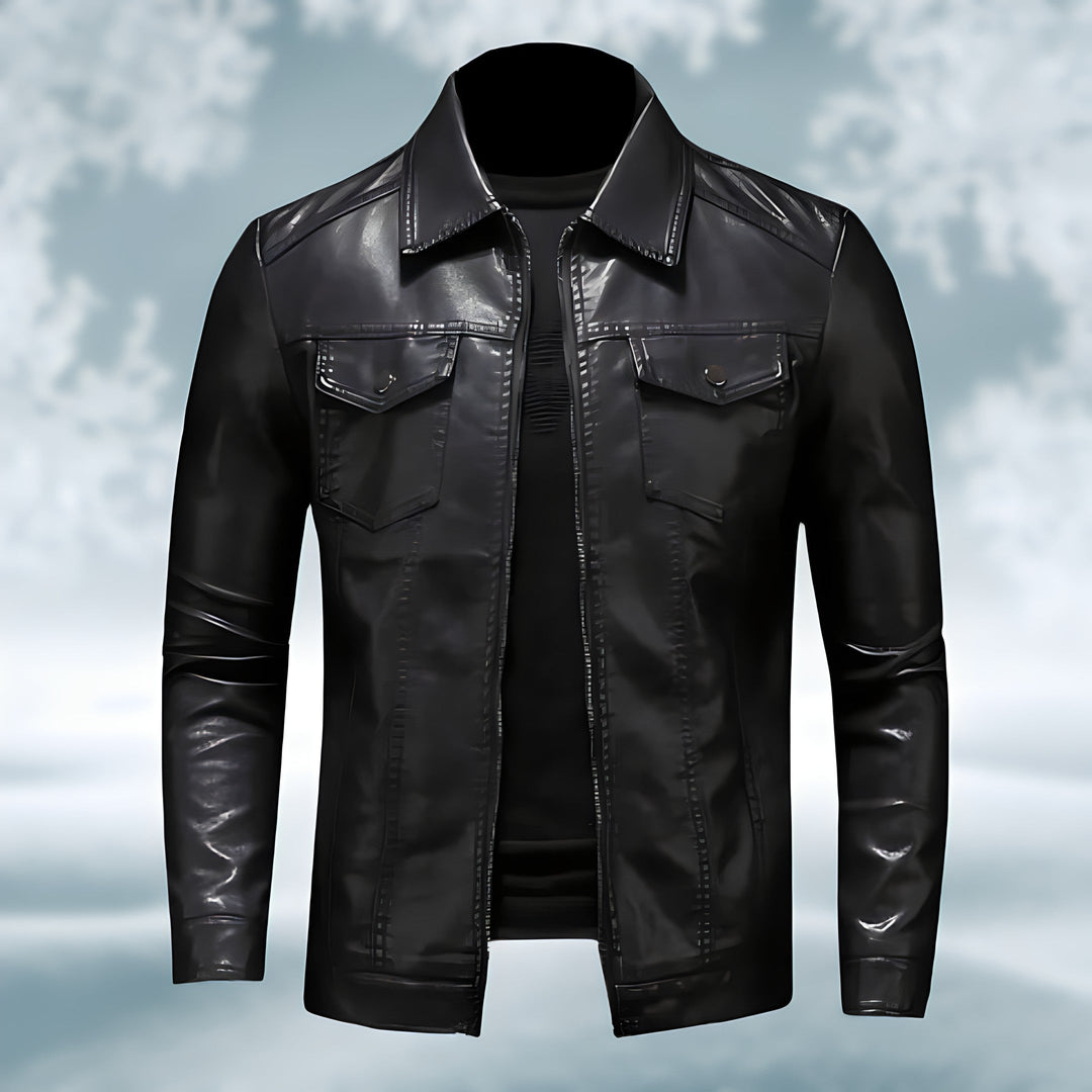 Finn | Men's Luxurious Leather Jacket