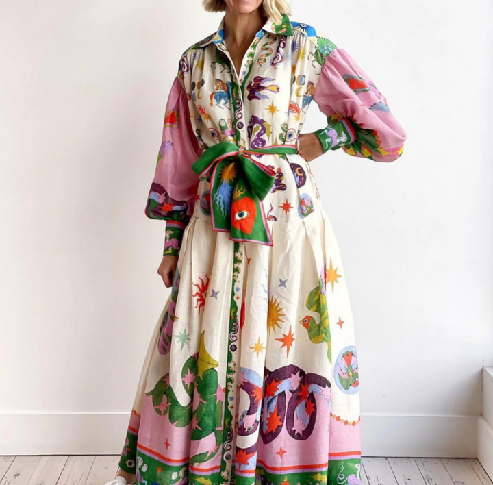 Beverly | Chic Flowy Dress for Any Event