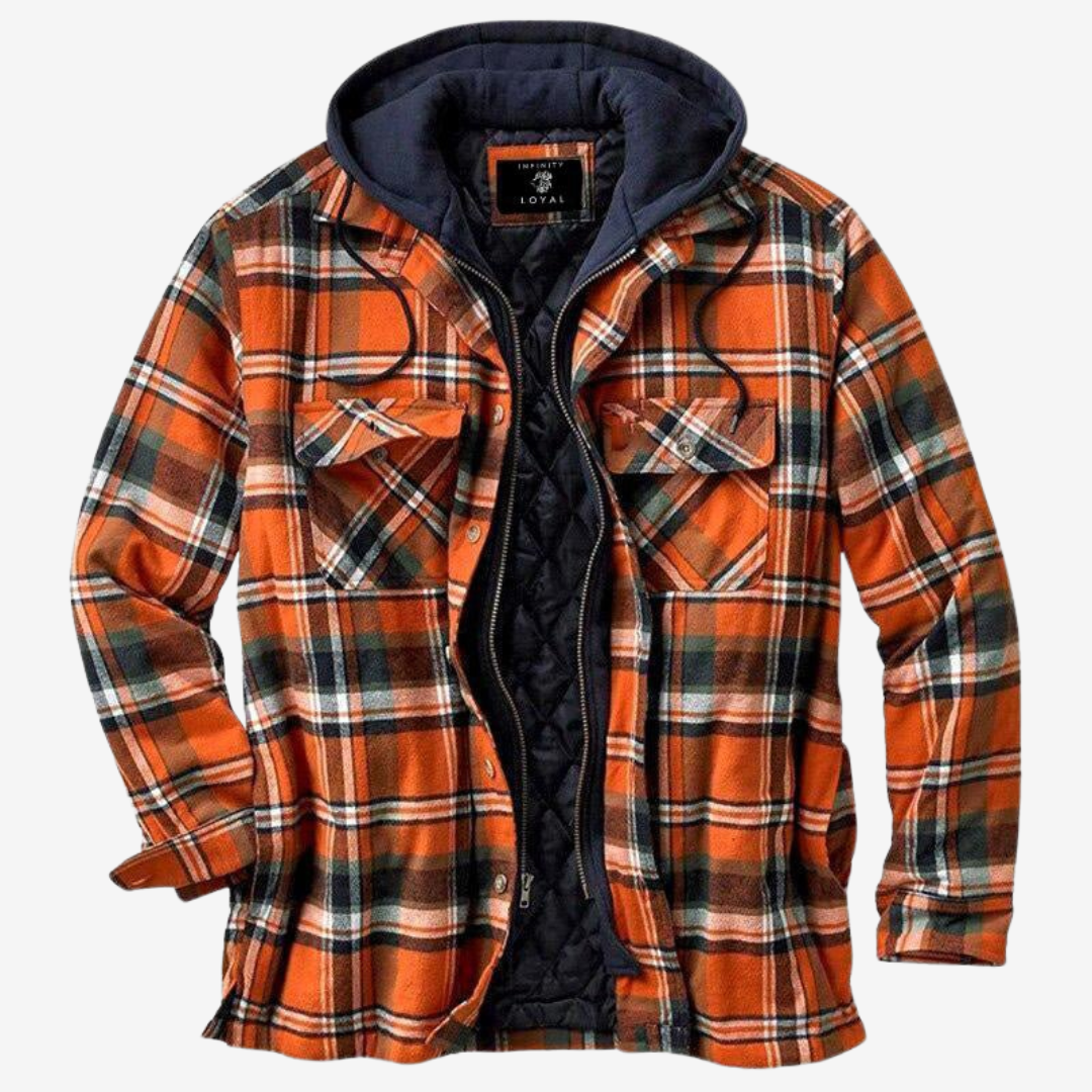 Noah | Men's Elegant Plaid Shacket