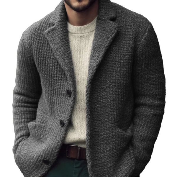David | Men's Knitted Cardigan Sweater