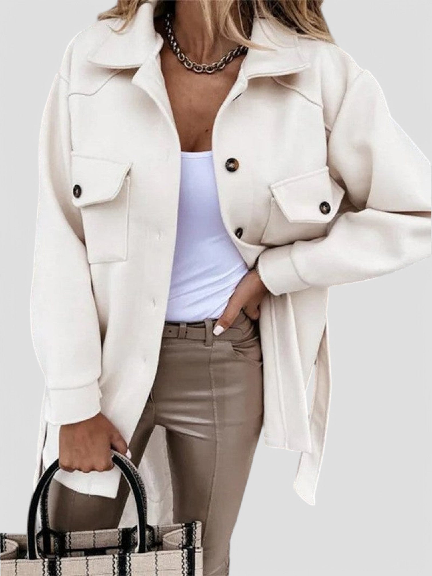 Trendy Women's Lightweight Summer Jacket