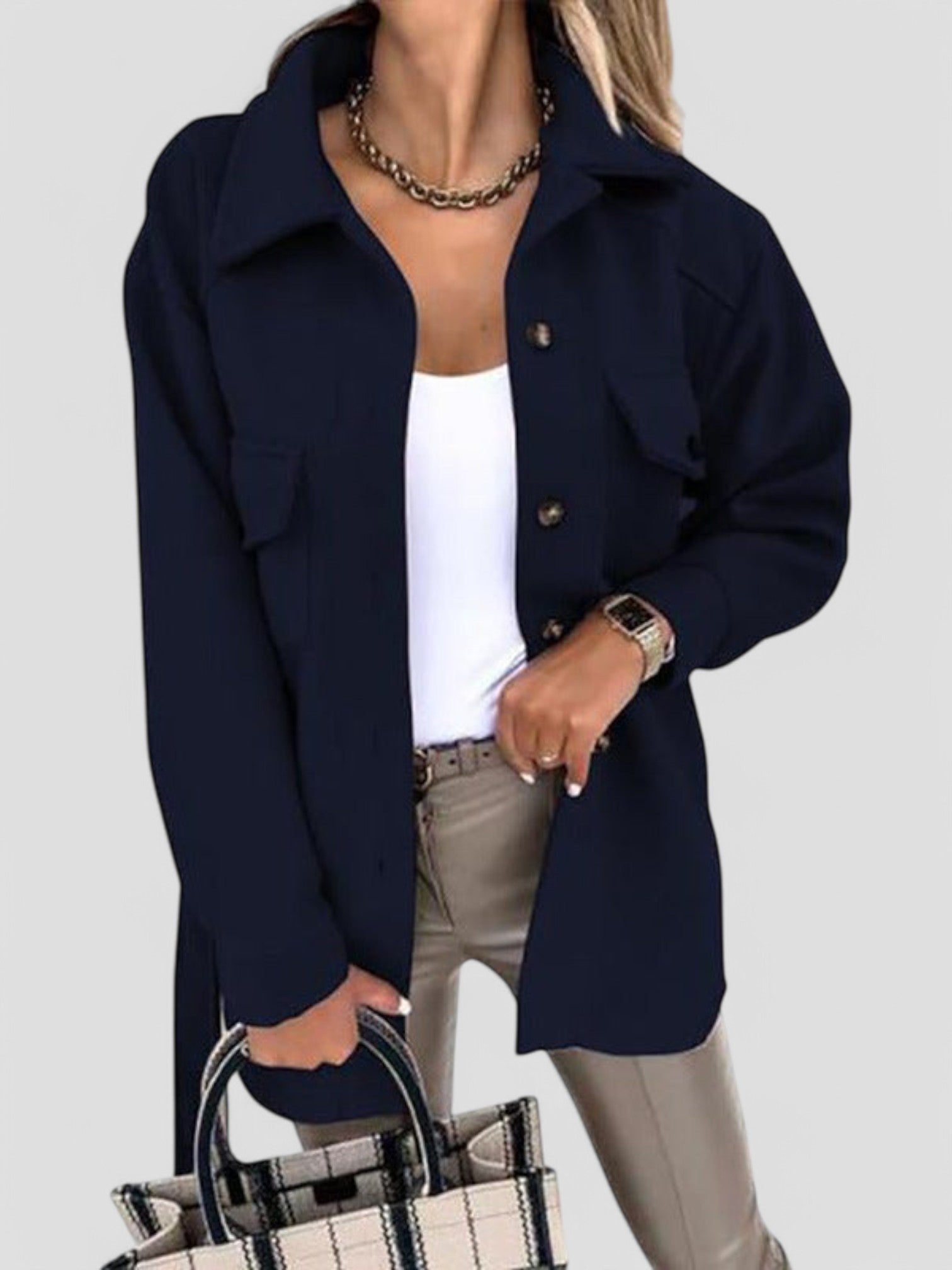 Trendy Women's Lightweight Summer Jacket