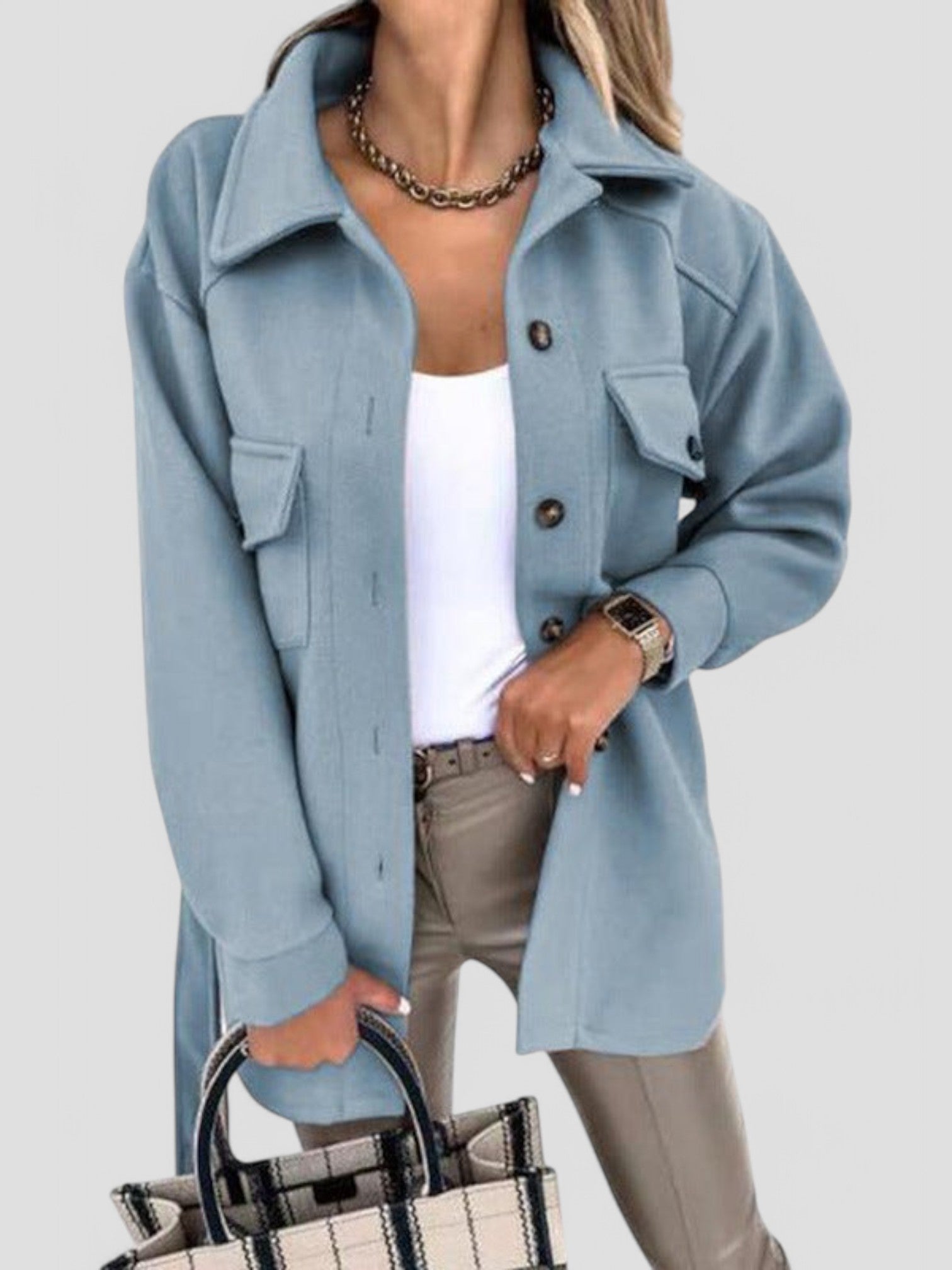 Trendy Women's Lightweight Summer Jacket