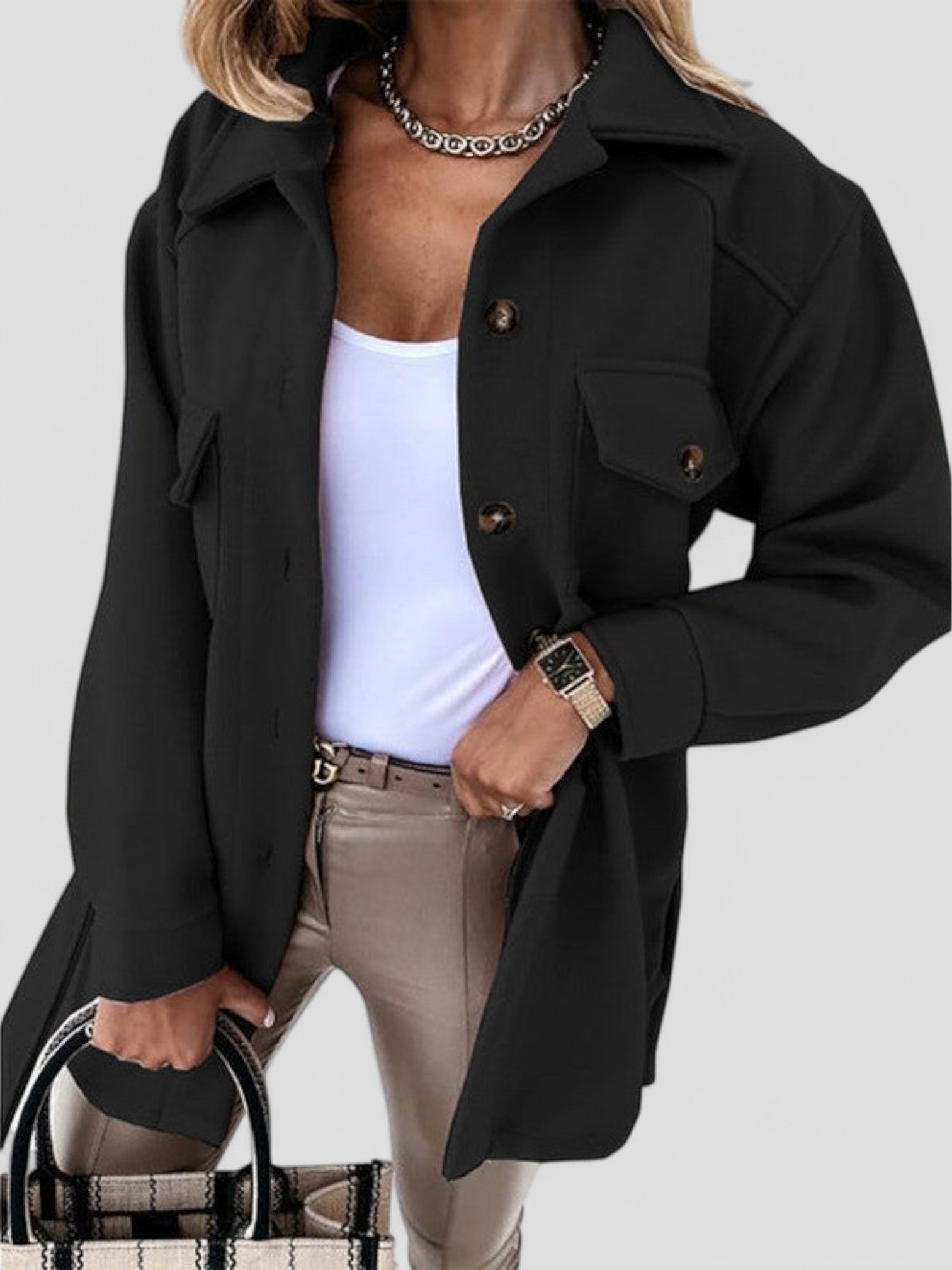 Trendy Women's Lightweight Summer Jacket