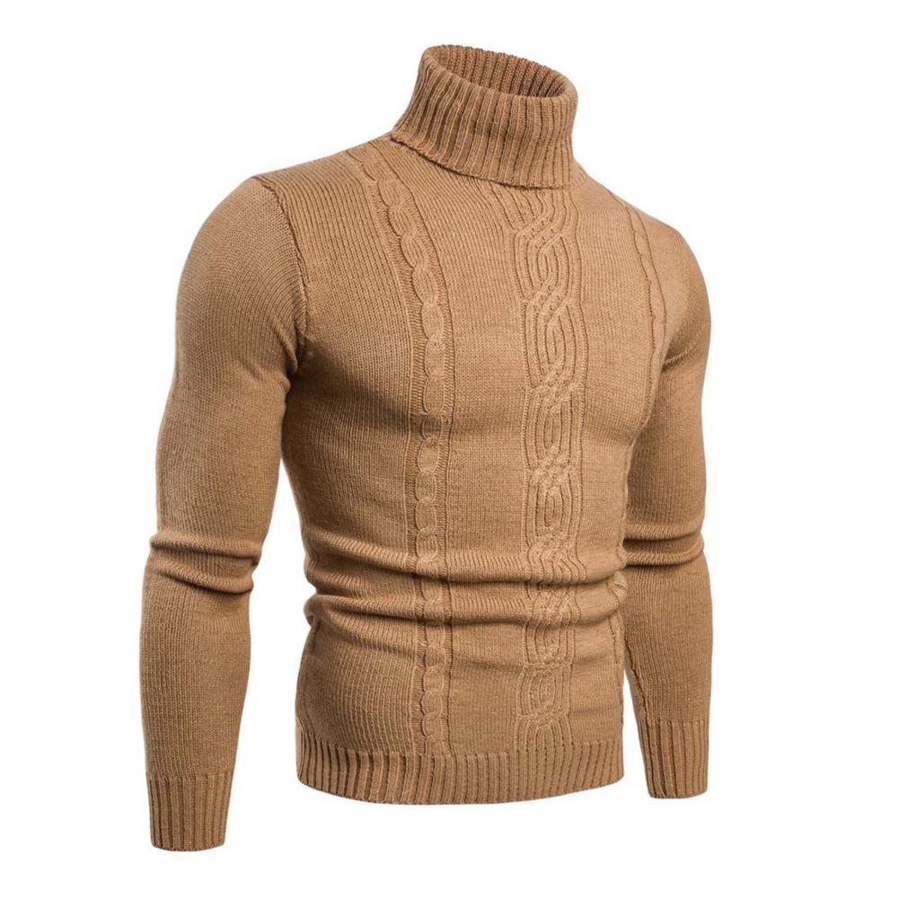 Alexander | Cotton turtleneck sweater for men