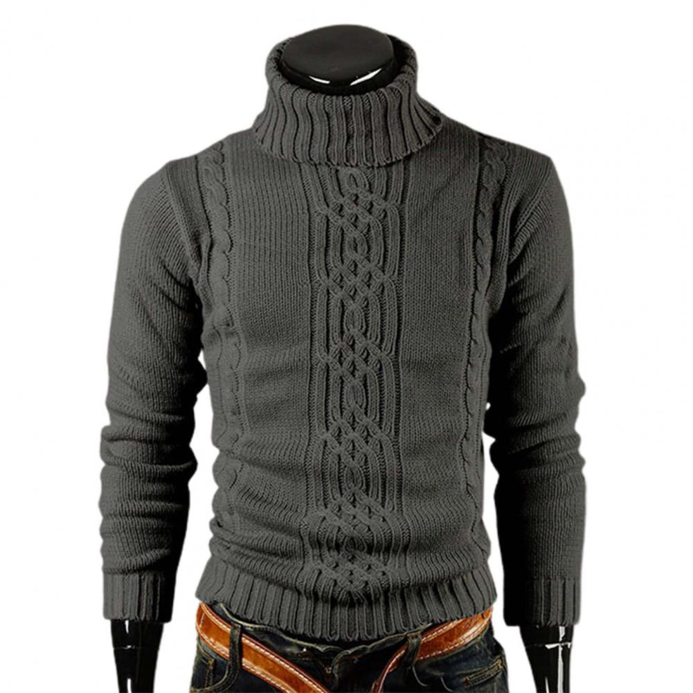 Alexander | Cotton turtleneck sweater for men