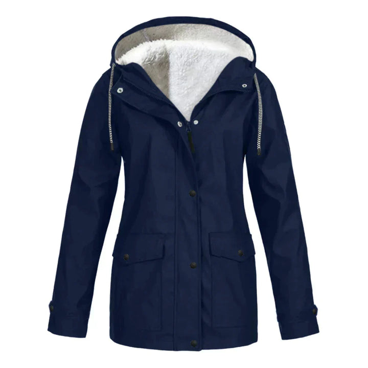 Anna | Elegant Women's Raincoat with Warmth