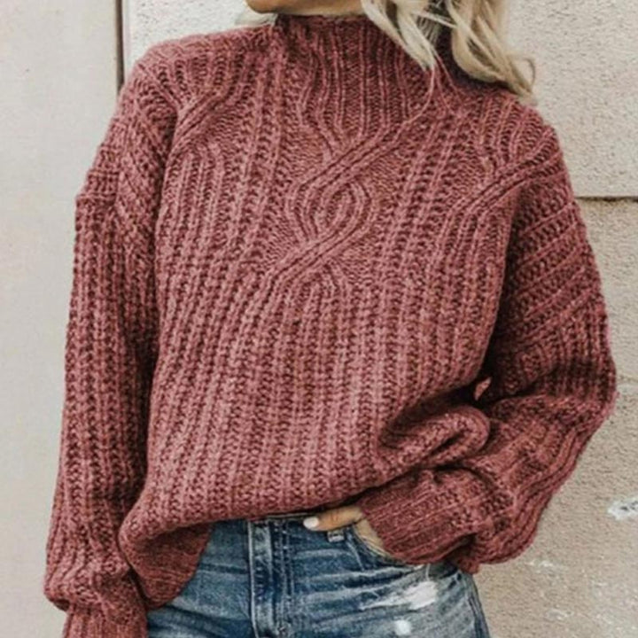 Aria | Women's Winter Cable Knit Sweater