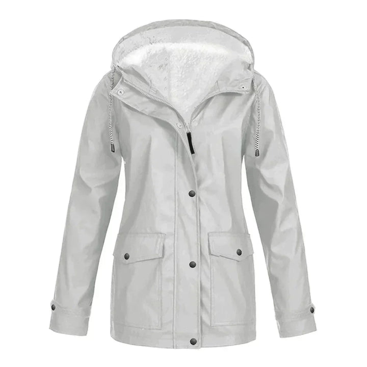 Anna | Elegant Women's Raincoat with Warmth