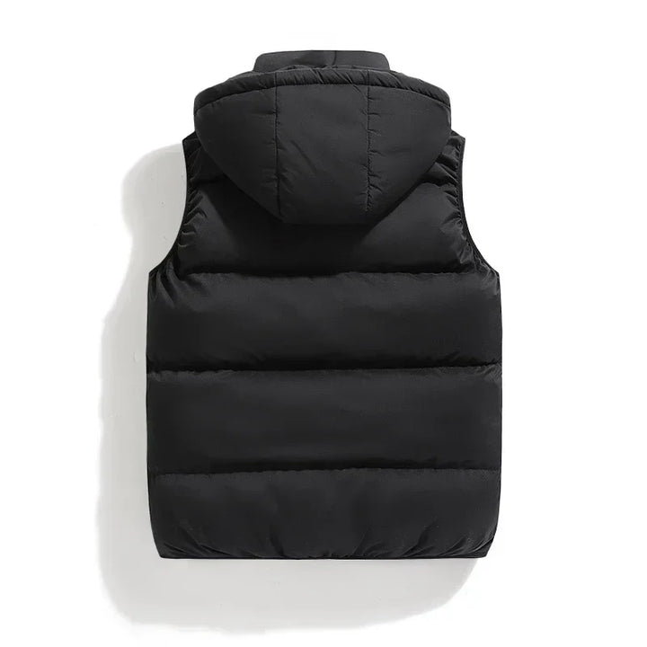 Caleb | Men's Gilet with Detachable Hood
