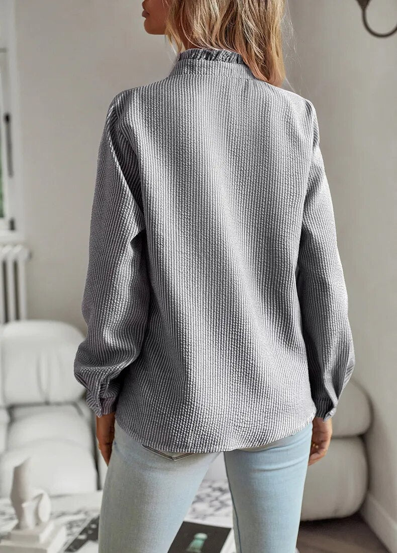 Lila | Chic Ruffled Top for Modern Women