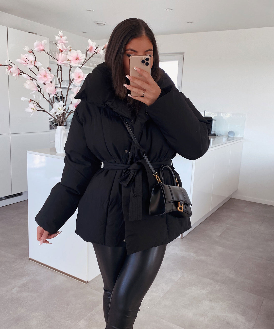Sophia | Short Black Jacket for Women