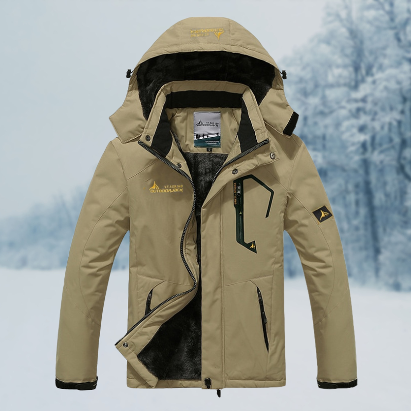 Nathan | Windproof winter jacket for men