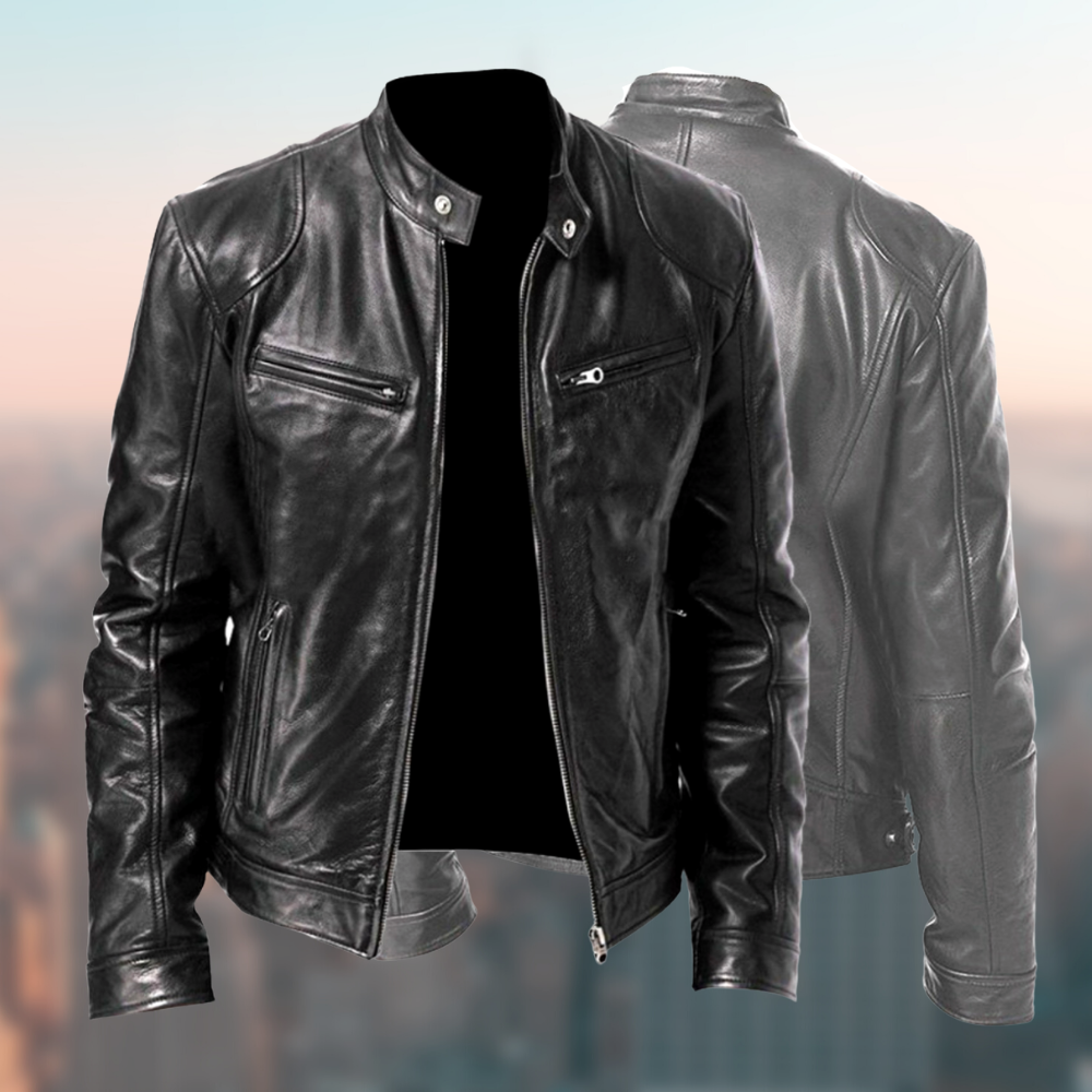 F.S. | High-Quality and Elegant Leather Jacket for Men