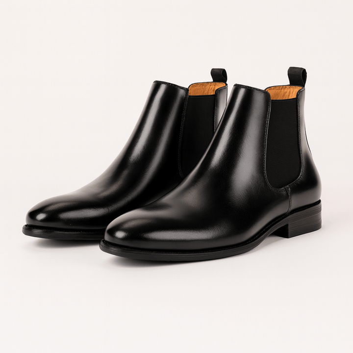 Quentin | Men's Polished Chelsea Boots