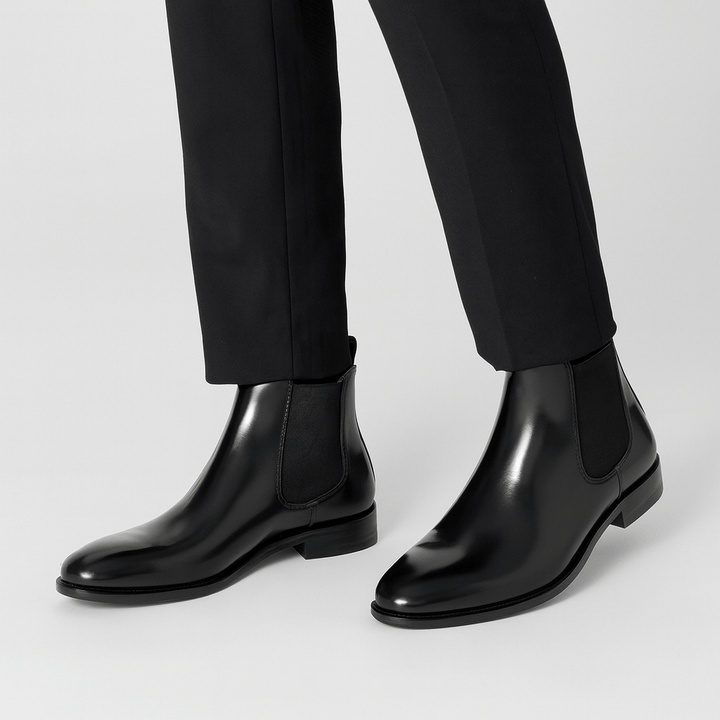 Quentin | Men's Polished Chelsea Boots