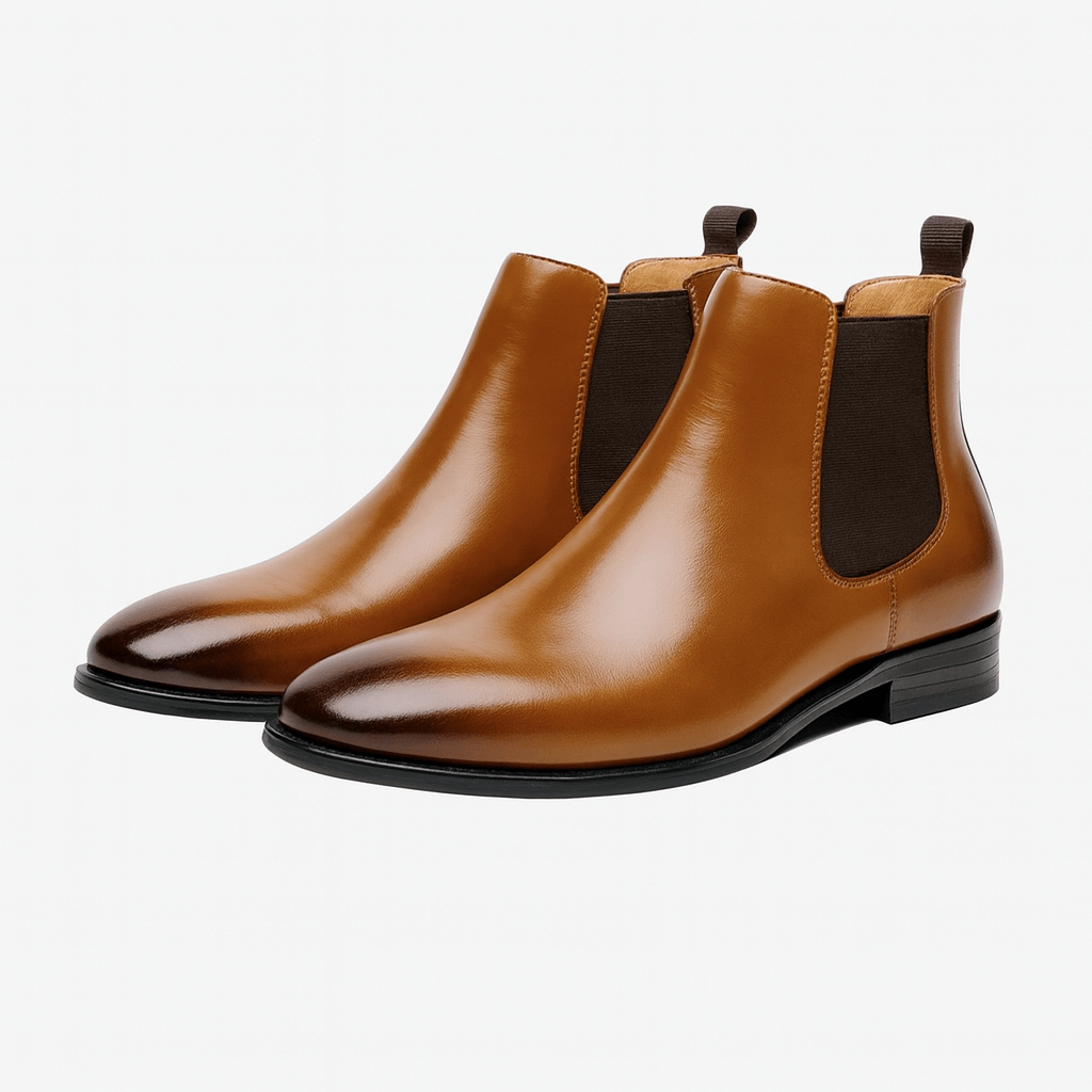 Quentin | Men's Polished Chelsea Boots