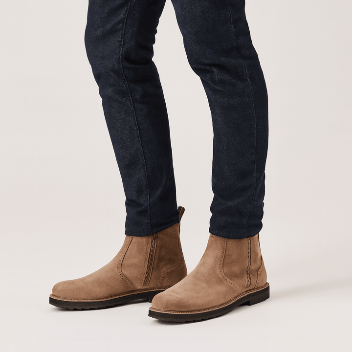 Spencer | Men's Chelsea Zipper Boots