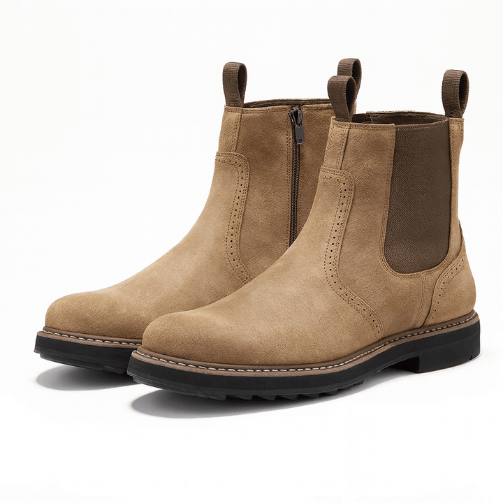 Spencer | Men's Chelsea Zipper Boots