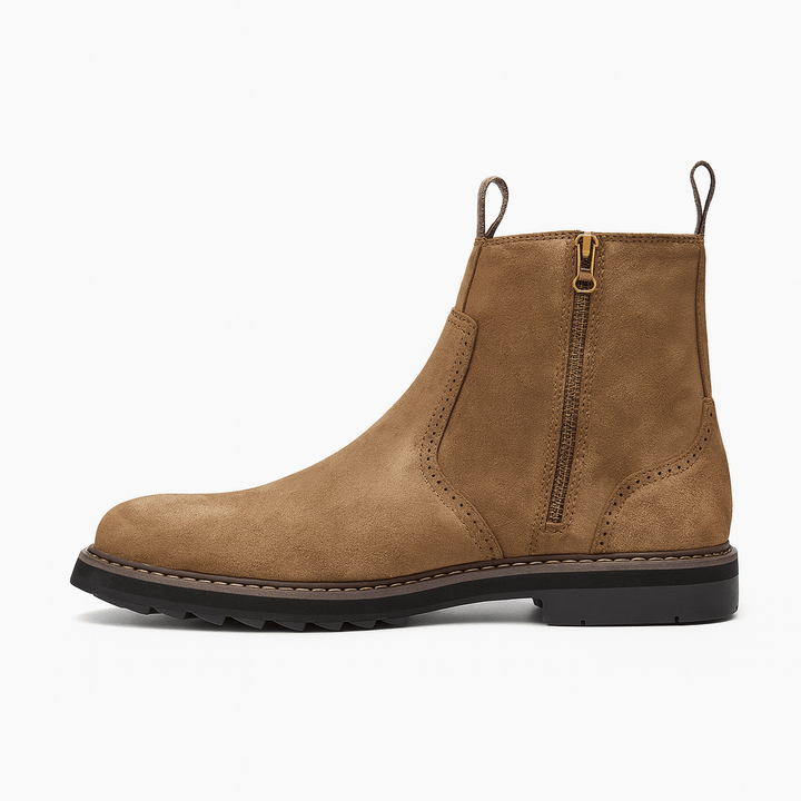 Spencer | Men's Chelsea Zipper Boots