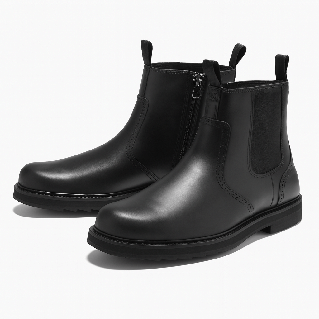 Spencer | Men's Chelsea Zipper Boots
