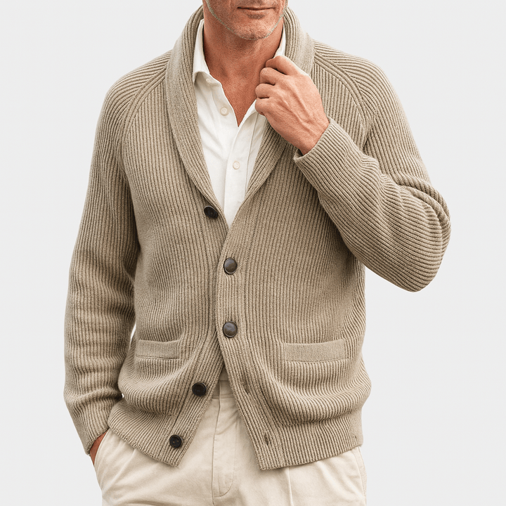 Michael | Men's Deluxe Knit Cardigan