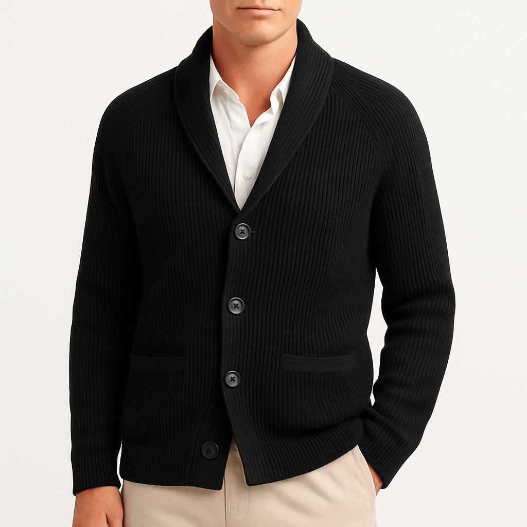 Michael | Men's Deluxe Knit Cardigan