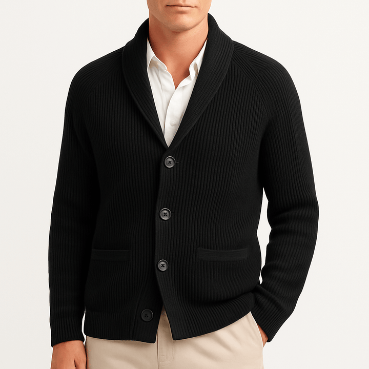 Michael | Men's Deluxe Knit Cardigan